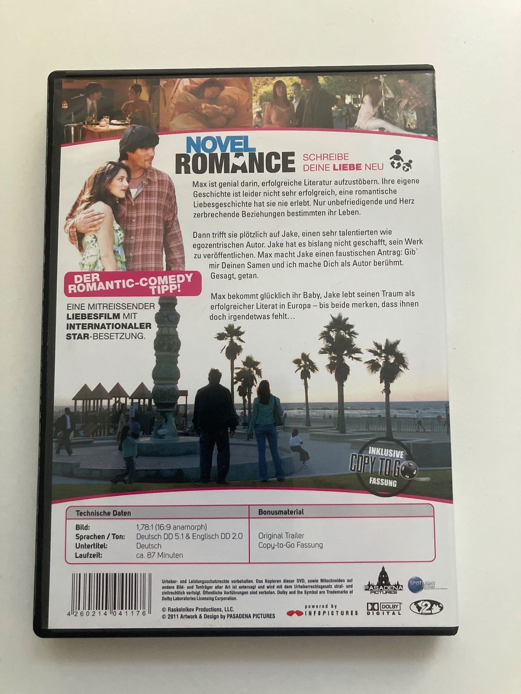 Alle DVDs: Novel Romance (DVD) – Gebraucht aus Arbon von HelFer01 1
