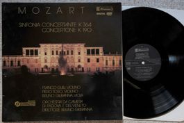 Mozart Sinfonia Concertante Gulli Violin - LP CH GEWASCHEN