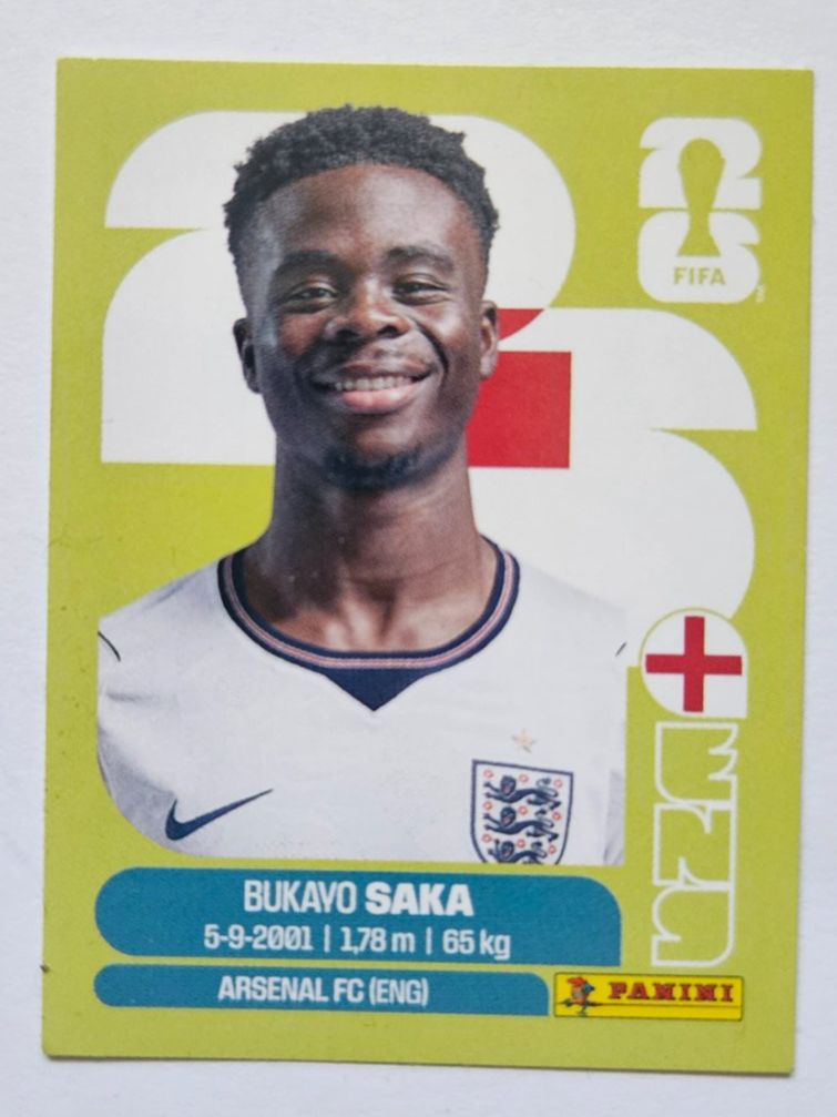Panini Carte collezionabili: Panini 2026 Saka ENG 17 – Nuovo (secondo la descrizione) da Malans GR venduto da Ovi83