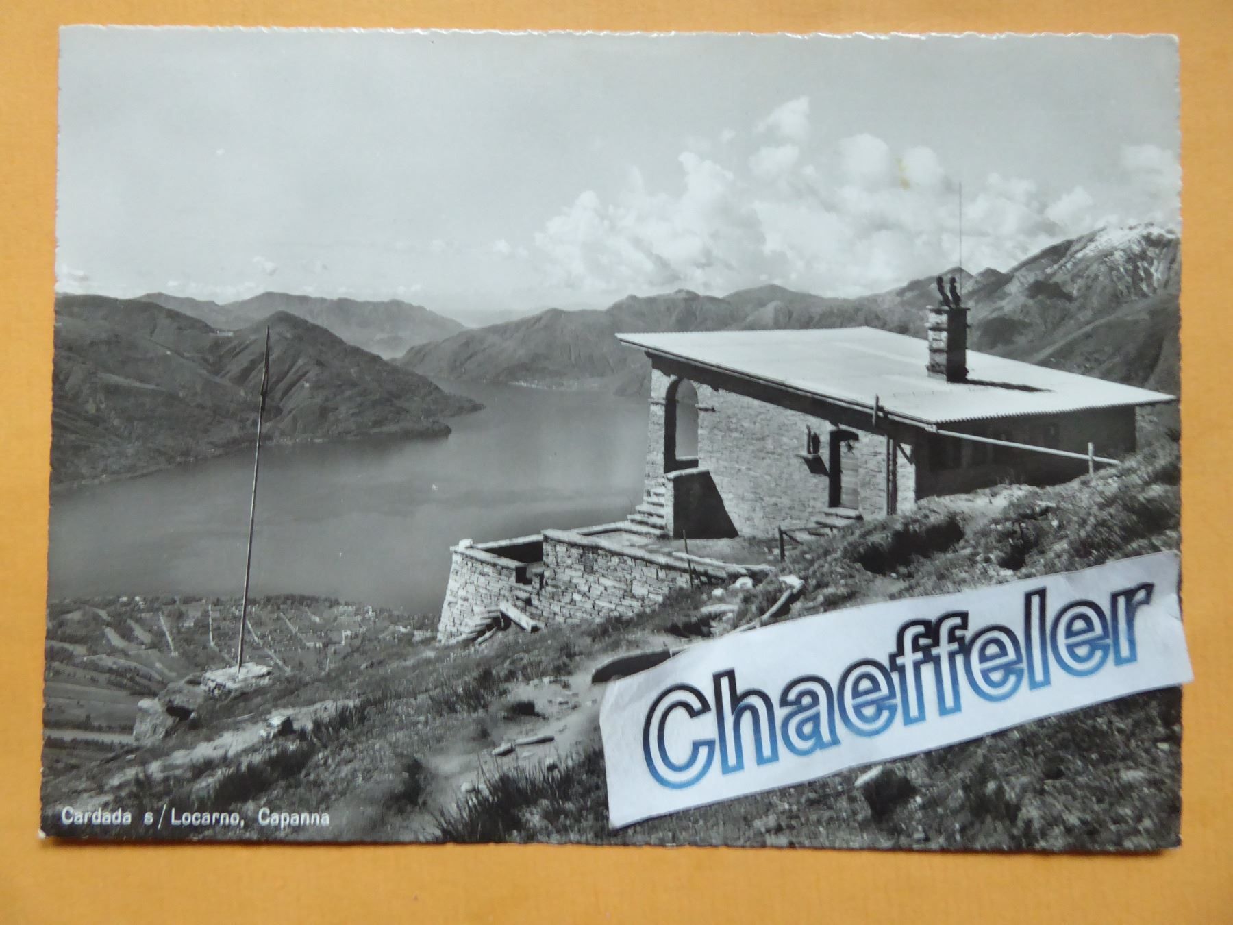 Cartes postales: Cardada s./ Locarno, Capanna – Neuf (Voir description) à Zürich par Chaeffeler
