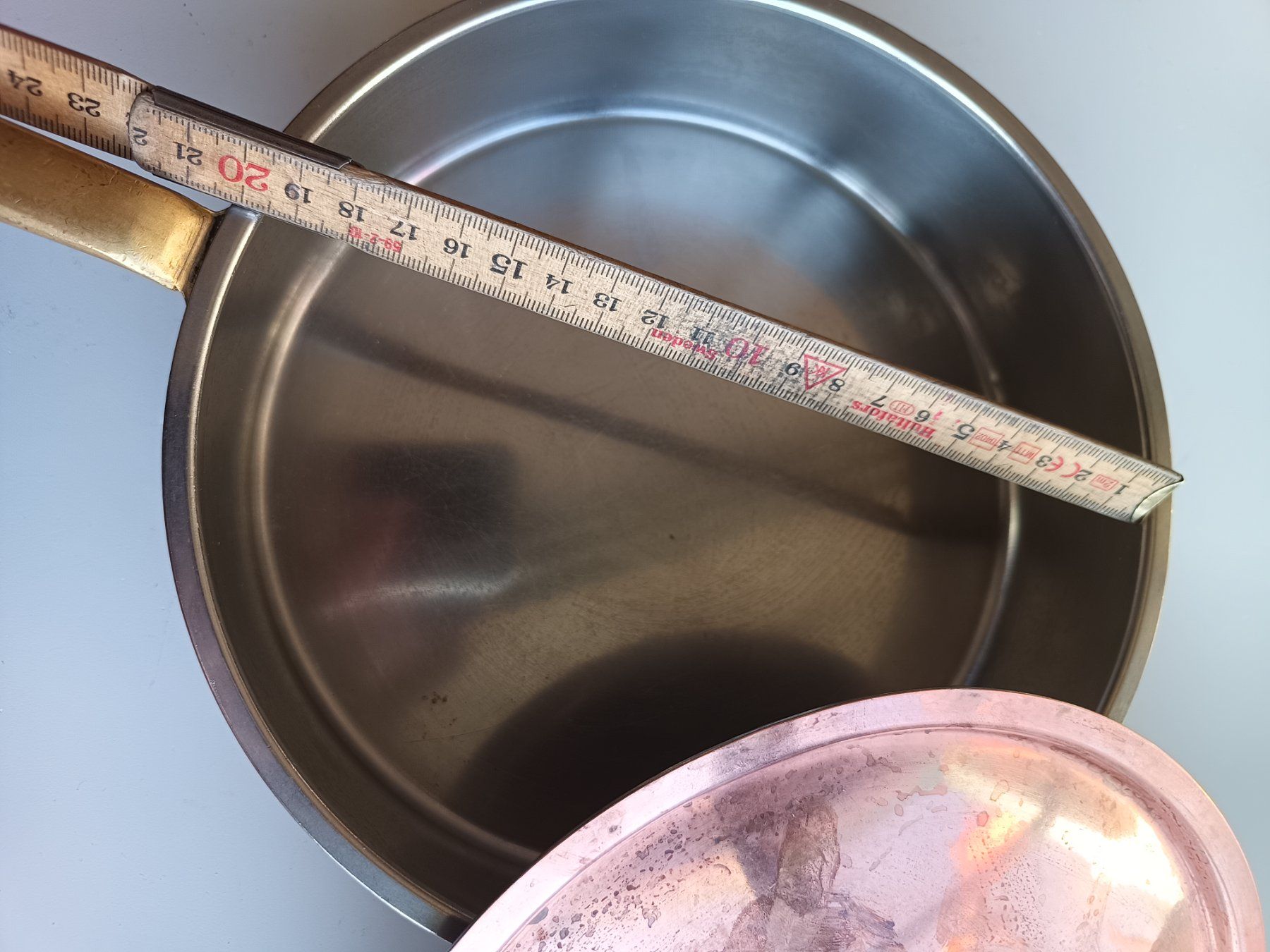 Padelle: Spring Culinox Kupfer Pfanne – Usato da Oberegg venduto da A-Z.Handel.Loehrer 7