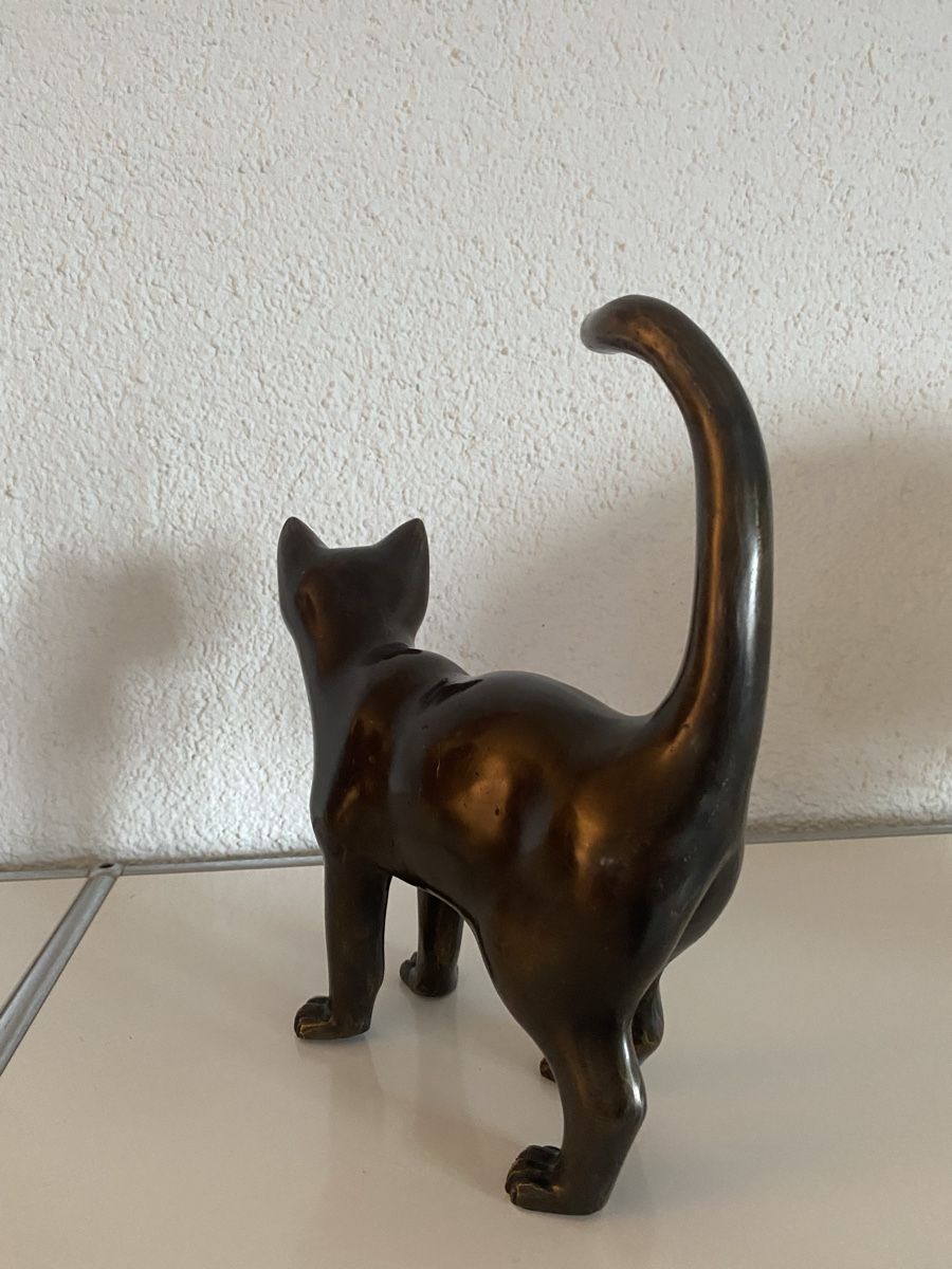 Statuette: Bronze, Katze laufend – Nuovo (secondo la descrizione) da Zürich venduto da eileenchen1 2