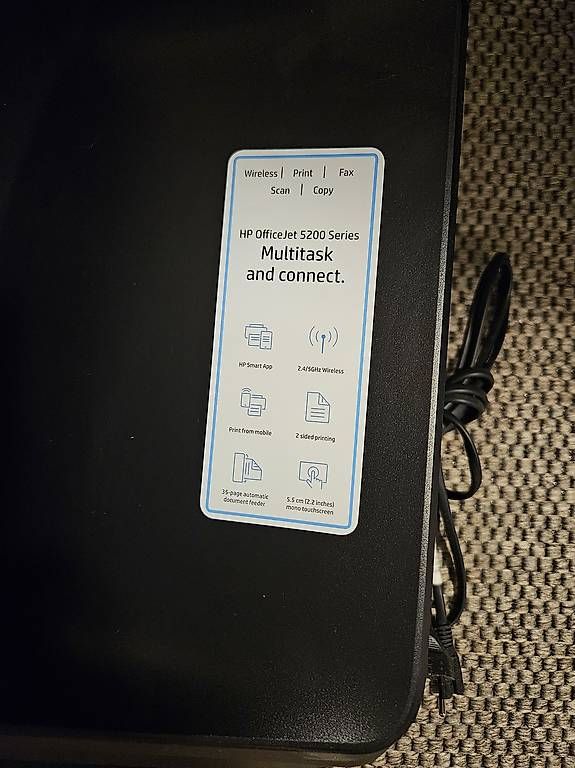 Stampanti: HP Drucker Officejet 5220 – Usato da Aegerten venduto da JacquelineV 4