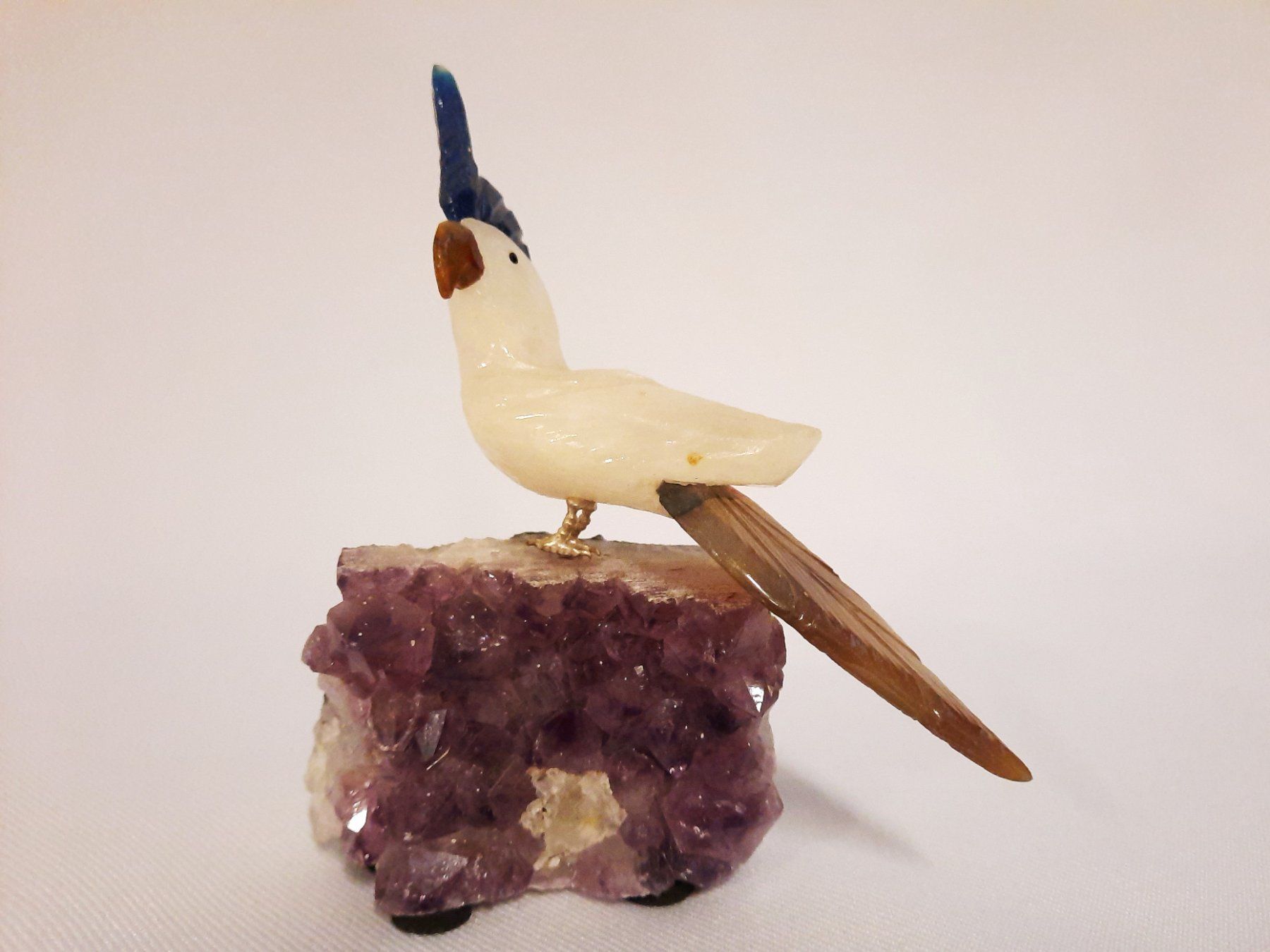 Minerali & Pietre curative: Amethyst Papagei und Kakadu – Usato da Beinwil am See venduto da Restwert_Beinwil 3