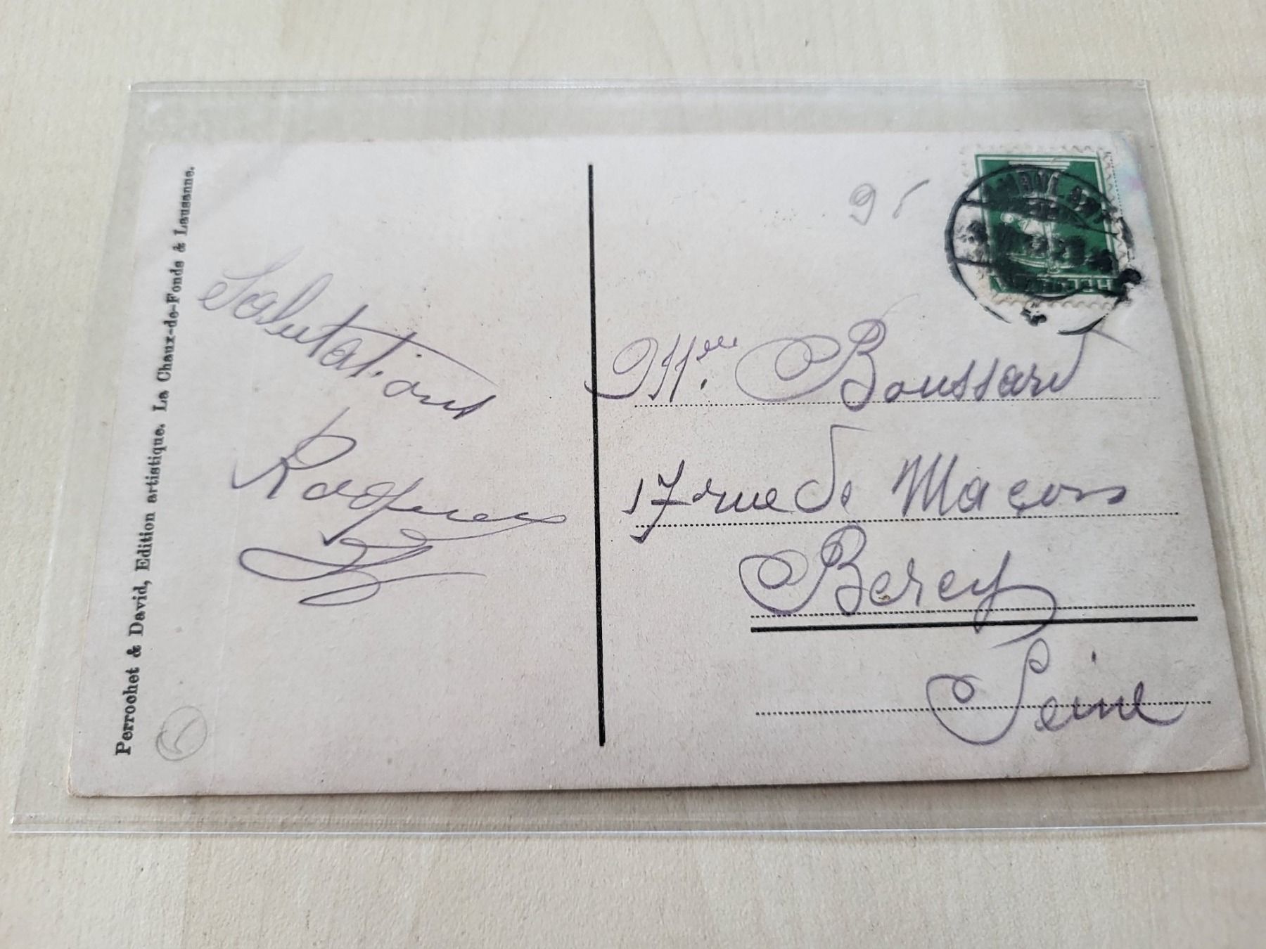 Ansichtskarten: Carte postale de St-Ursanne – Gebraucht aus St-Ursanne von kmi_6pyk 1