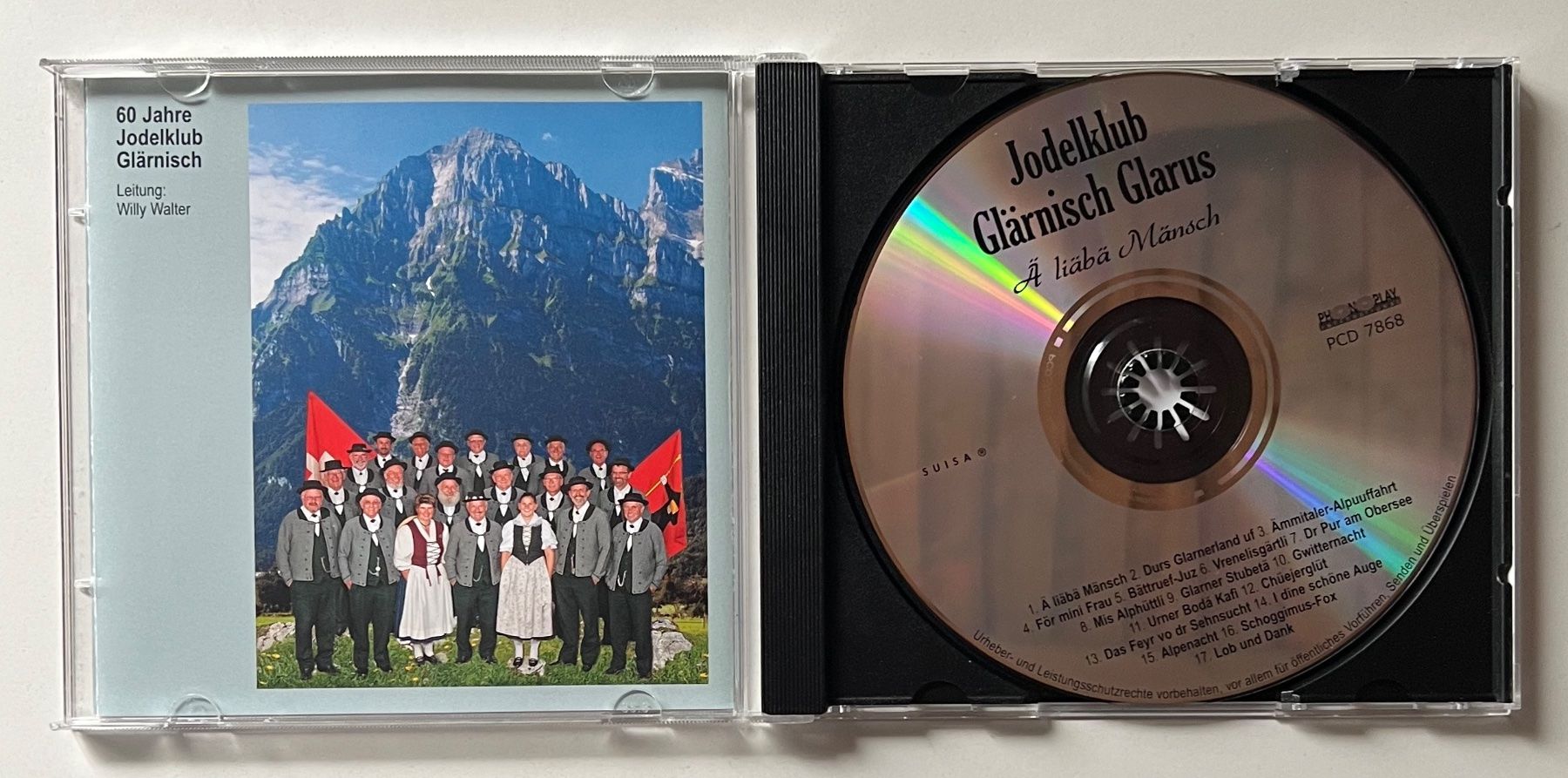 CD: Jodelklub Glärnisch Glarus / Ä liäbä Mänsch – Usato da Näfels venduto da rottabi 2