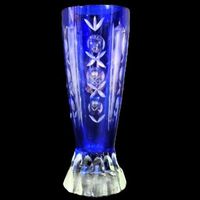 💙 ELEGANTE BLAUE VINTAGE-VASE 💙