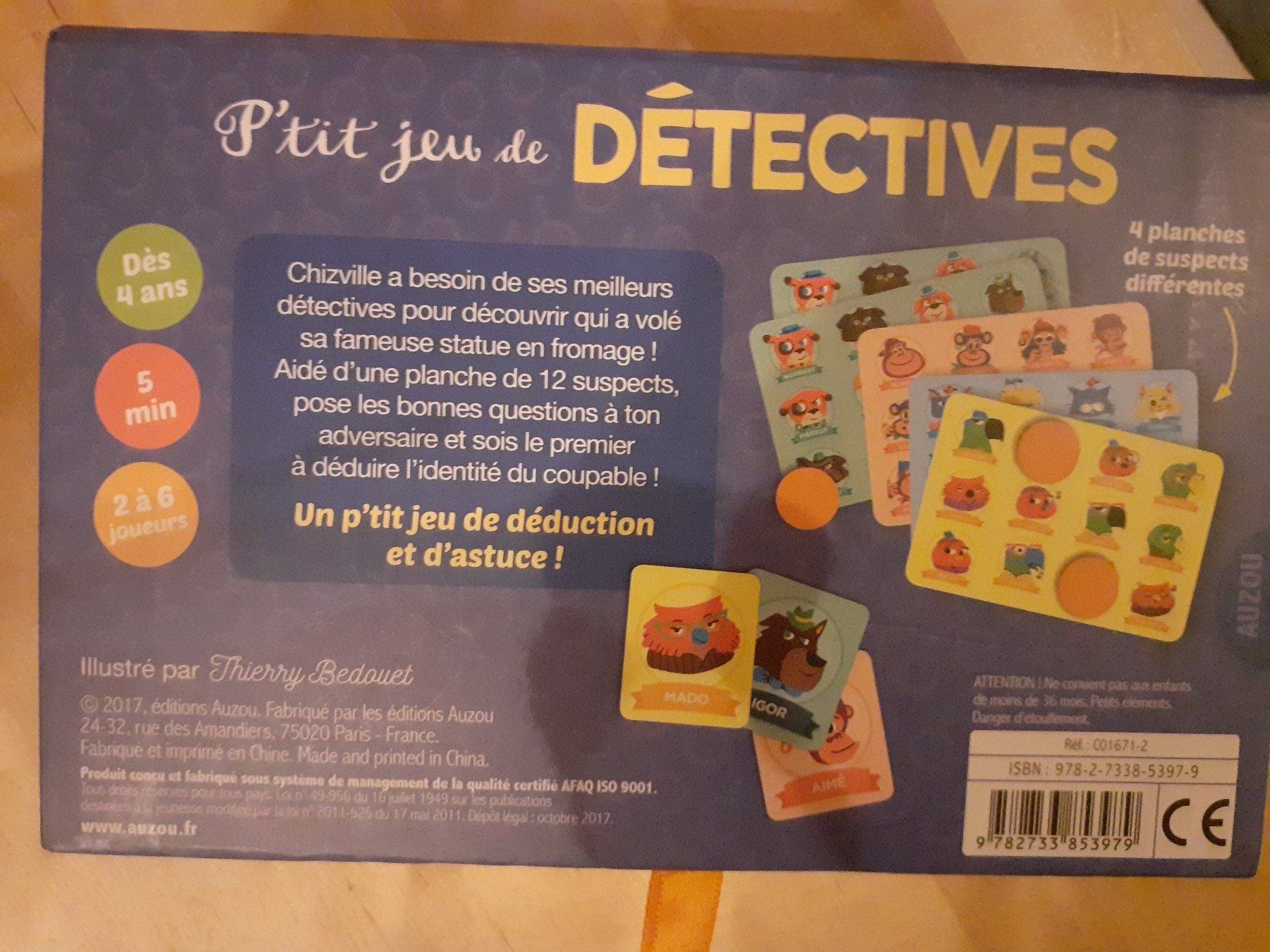 Spiele: Jeu enfant: détective – Gebraucht aus Boudry von jaq_gjl2 2