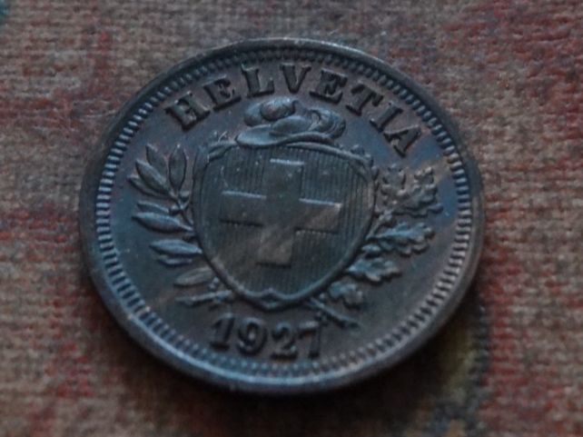 Tutti le monete: 1 Rp. 1927   (G) – Usato da Romanel-sur-Lausanne venduto da Swift13