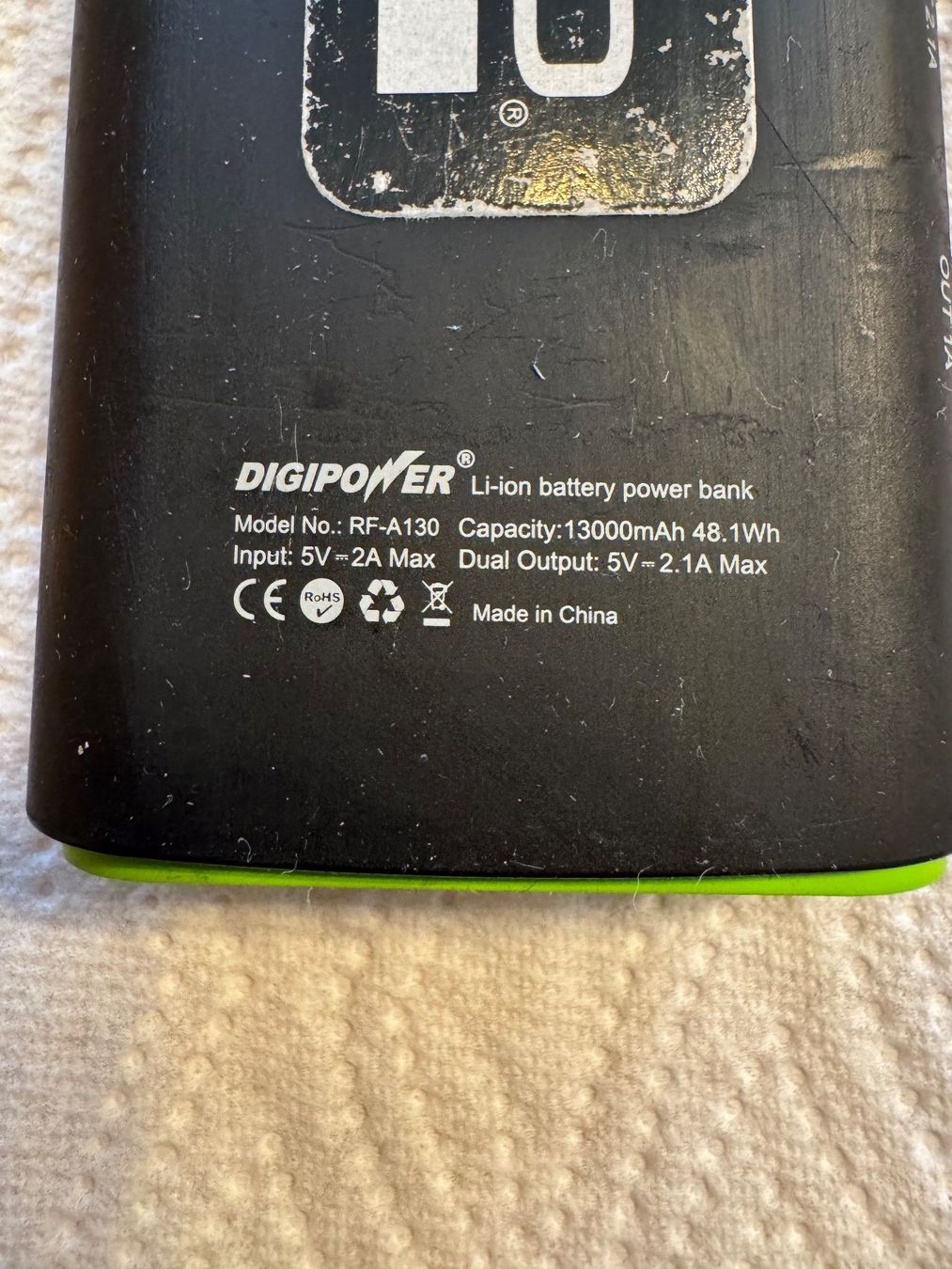 Batterie: Digipower RF-A130 Powerbank 13000mAh – Usato da Wetzikon ZH venduto da aeroturbo86 2