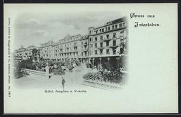 Interlaken, Hotel Jungfrau und Victoria