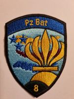 Panzer Abzeichen Panzer Bat 8 Grün Reserve bat