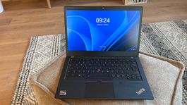 Lenovo P14s Notebook mit kleinem Defekt. 16GB, 250GB, AMD