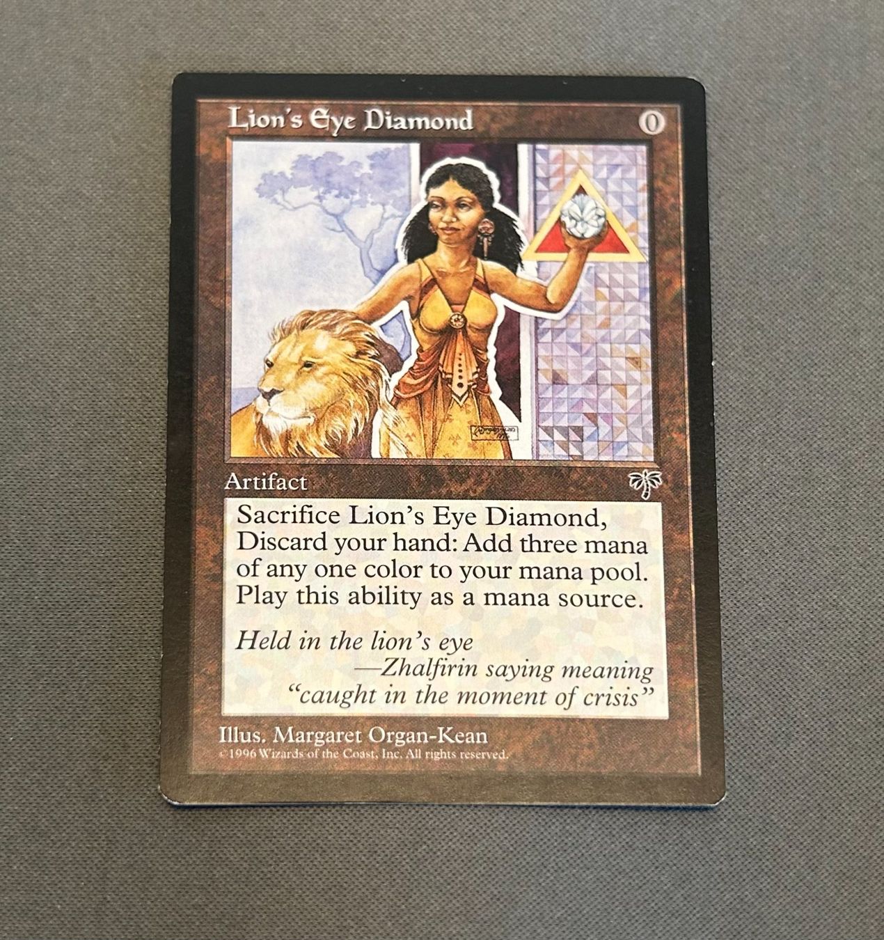 Magic The Gathering Carte collezionabili: MtG Lion's Eye Diamond Mirage – Usato da Dübendorf venduto da Baloo81
