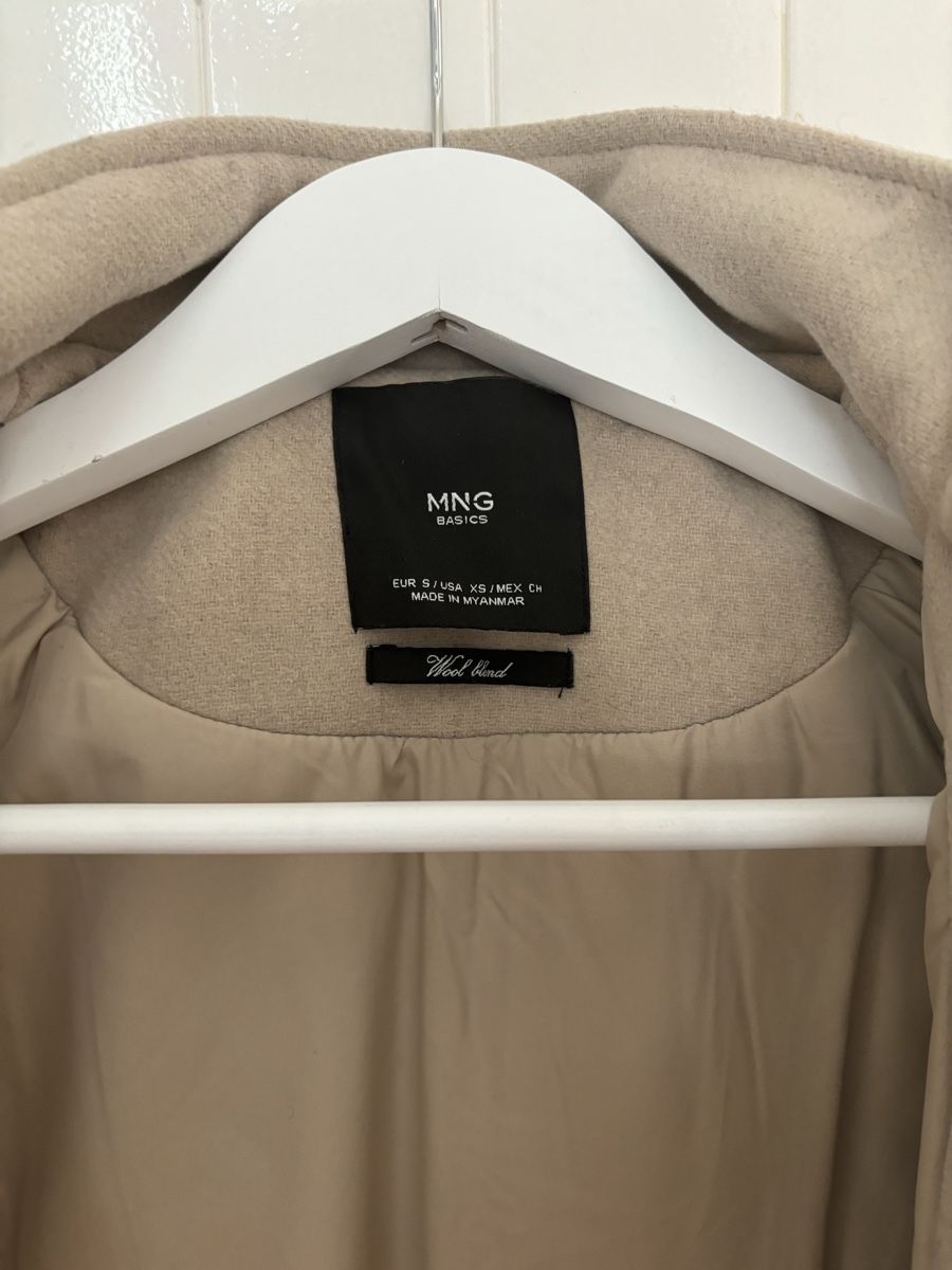 Mango Mäntel: Schicker MANGO beige warmer Damenmantel Grösse S – Gebraucht aus St.Gallen von Monrose 6