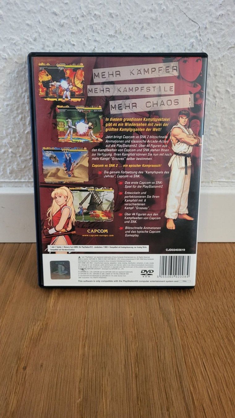 Sony Spiele: PS2 - Capcom vs SNK 2 – Gebraucht aus Münsingen von DigitaleSpielecke 1