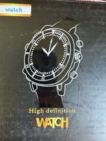 Herren Armbanduhr Schwarz "High definition WATCH"