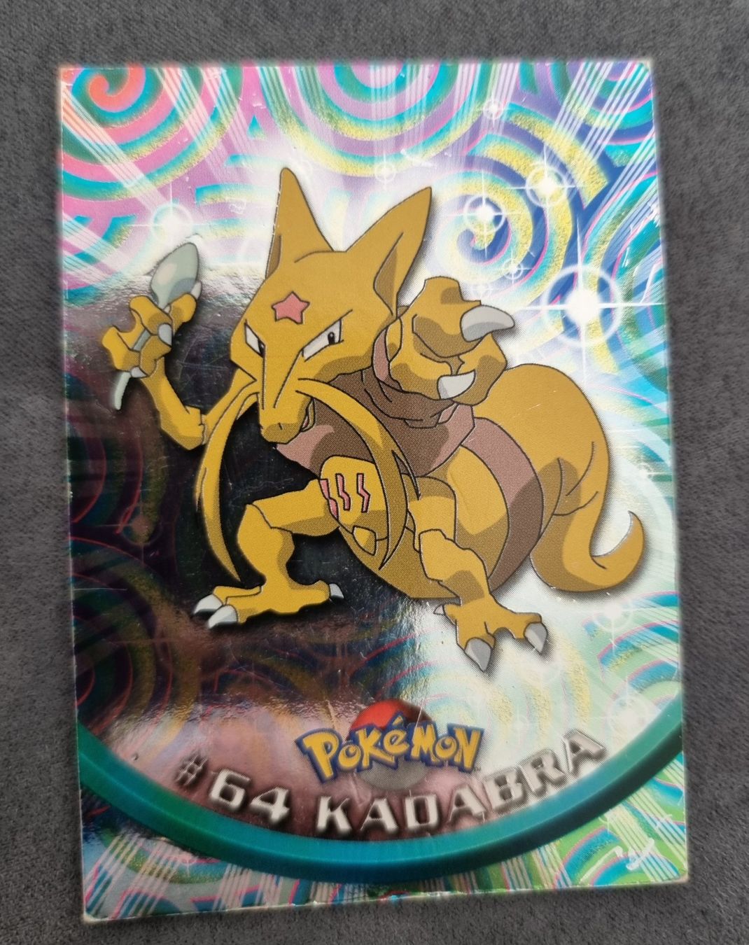 Pokémon Sammelbilder & Trading cards: Pokémon Topps Holo blau #64 Kadabra – Gebraucht aus Roggwil BE von S_Cards