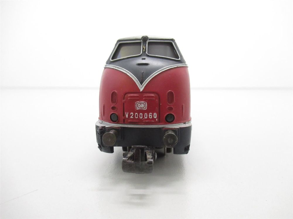 Locomotive Märklin 3021 BR 200056 DB V8 Rouge - Analogique CA 1957 - Bon état