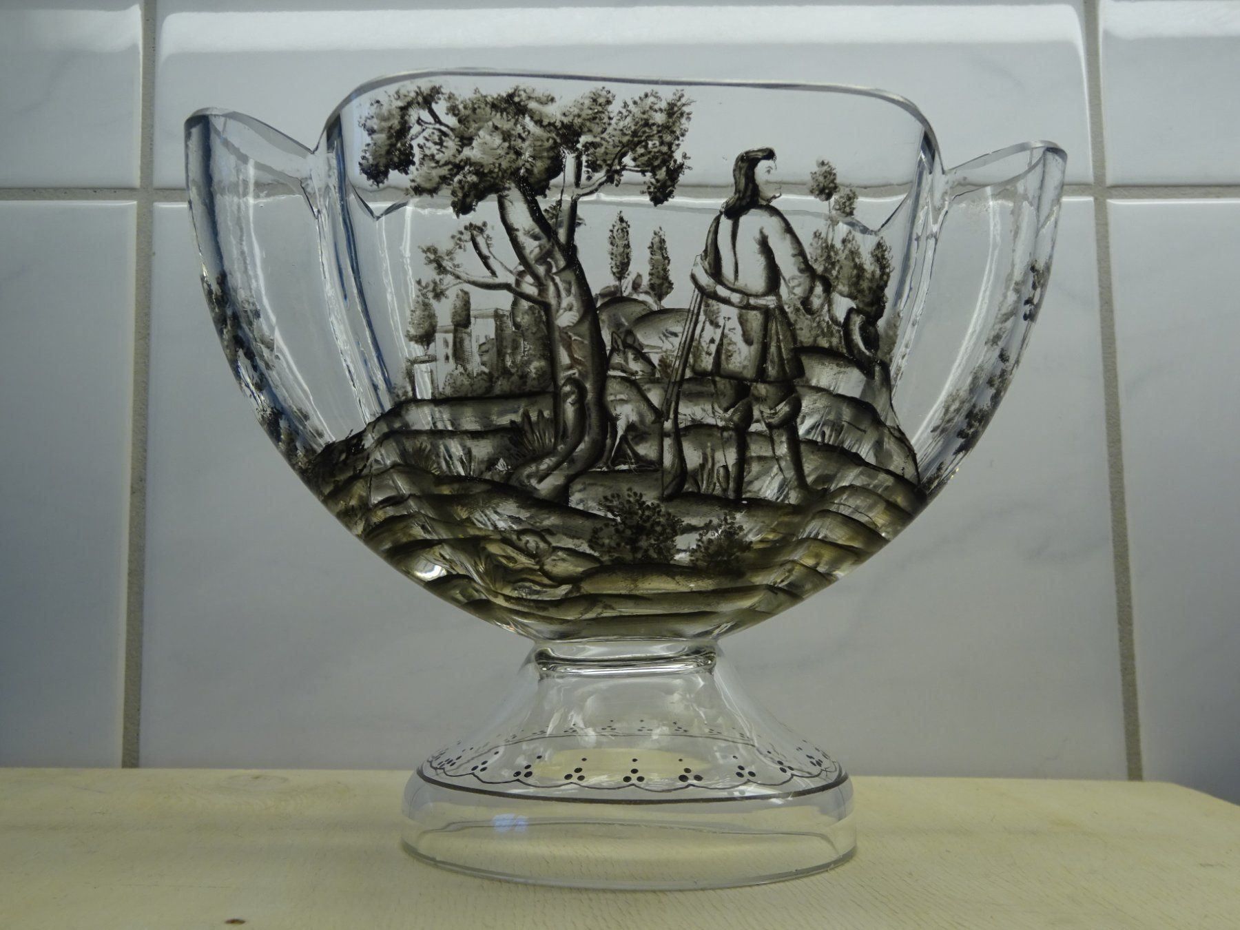 Gläser: Interessantes Zierglas – Gebraucht aus Esslingen von eintagammeer 6