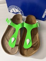 Birkenstock Gizeh Taille 39 vert pomme patent