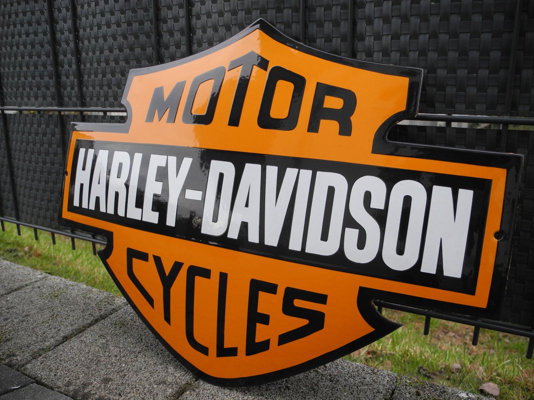 Harley-Davidson Schilder: HARLEY DAVIDSON EMAILSCHILD – Gebraucht aus Reinach AG von Huckleberrysix 5