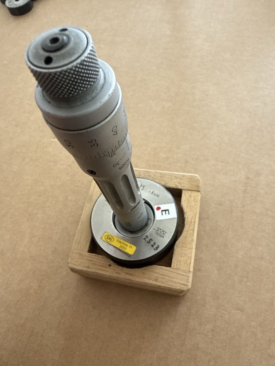 Tesa Misurare: Tesa Innenmessschraube 25-30 mm mit Einstellring – Usato da Neuhausen venduto da reifen-profis 1