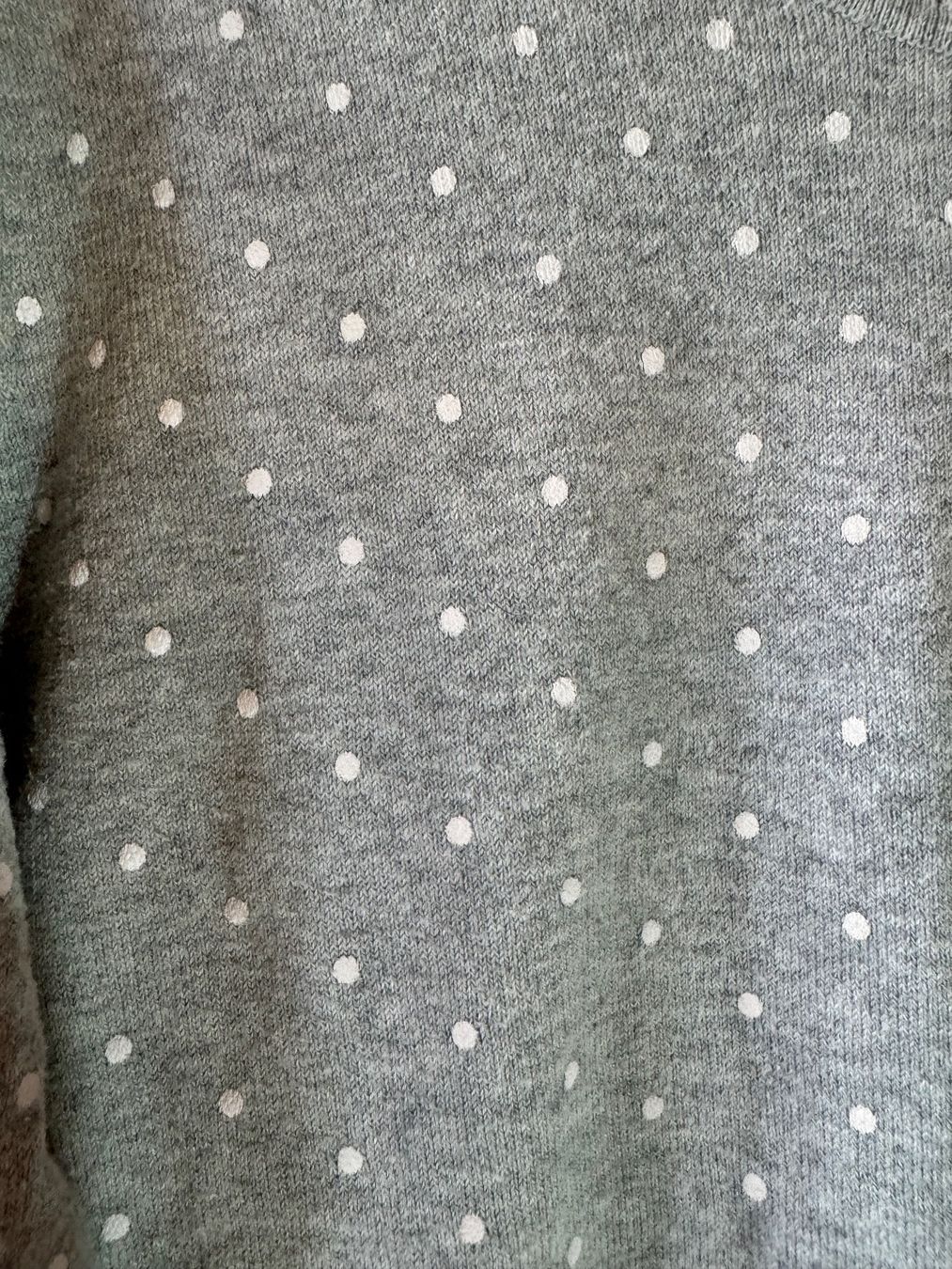 C&A Jacken: Gepunktete Strickjacke von C&S Gr. M – Gebraucht aus Grosswangen von SALE_SALE_SALE 1