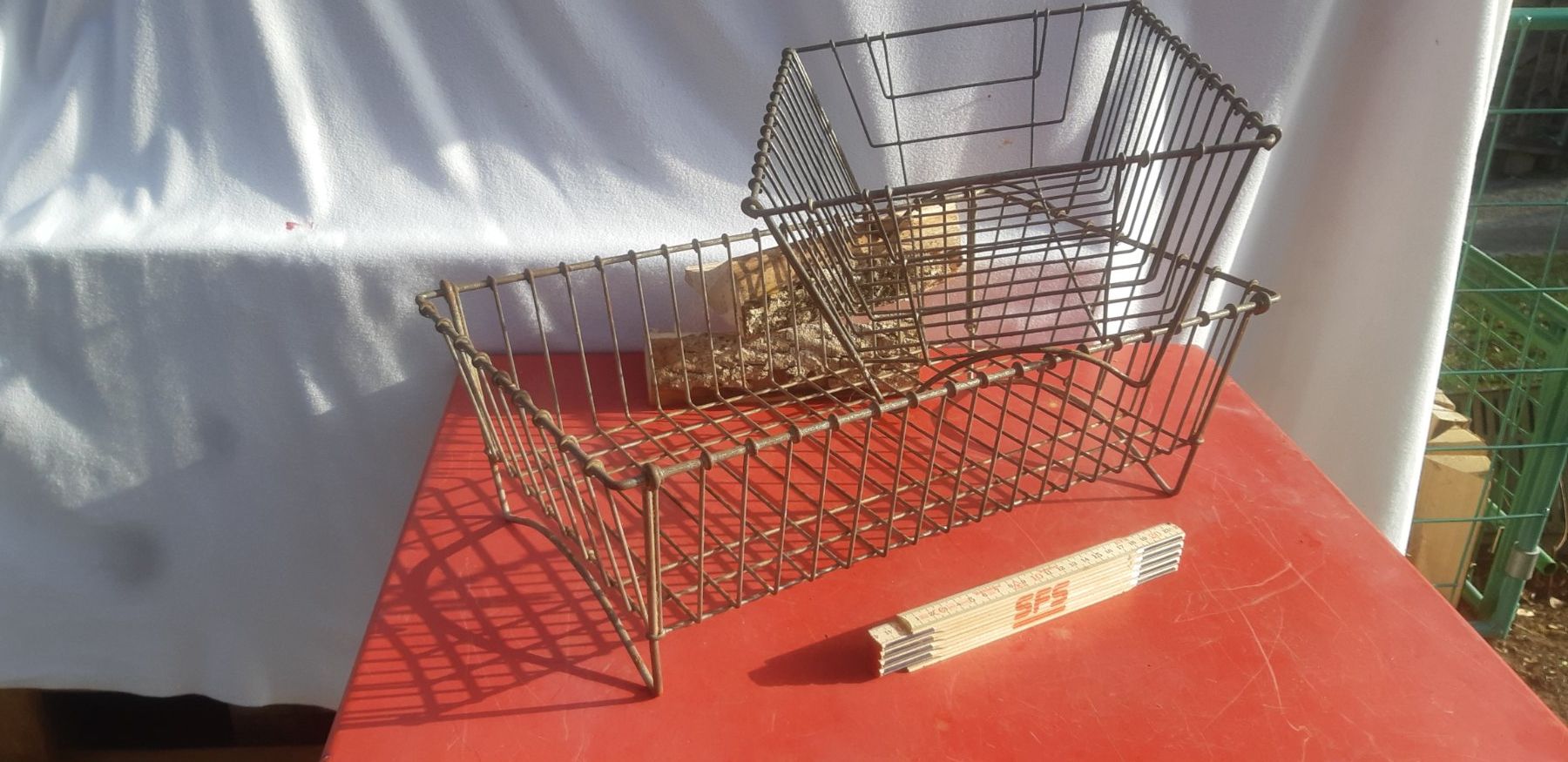Griglie e Inferriate: 2 alte Obstgitter – Usato da Wolfhalden venduto da Quiria68 1
