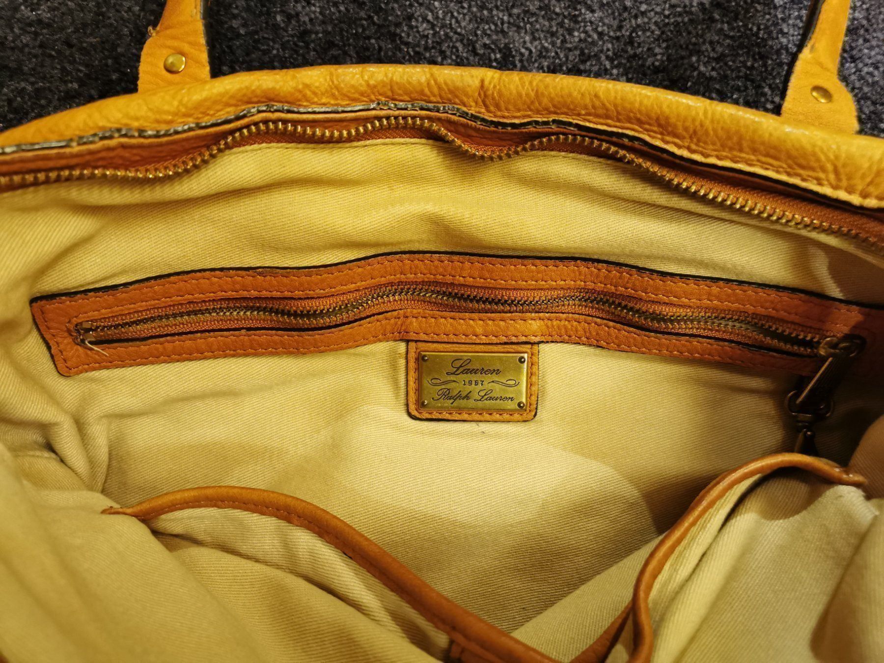 Ralph Lauren Taschen für Damen: Handtasche Ralph Lauren in braun – Gebraucht aus THALWIL von Catorra 1