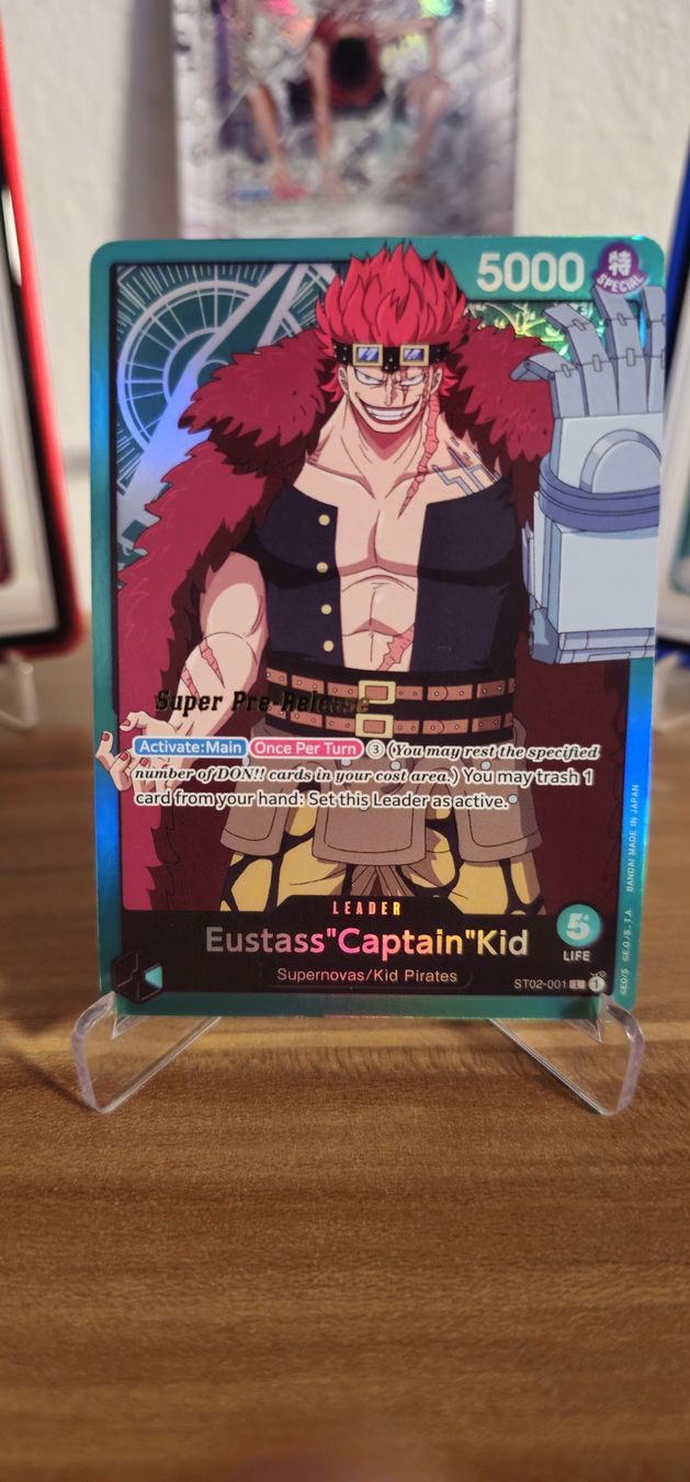 Bandai Carte collezionabili: One Piece TCG Super Pre-Release Leader Set – Usato da Thierachern venduto da YokaiStore 3