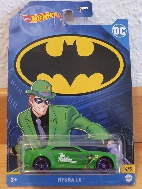 Hot Wheels Ryura LX / The Riddler / Batman (Neu und originalverpackt ...