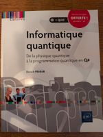 Livre Informatique quantique Benoît Prieur occasion