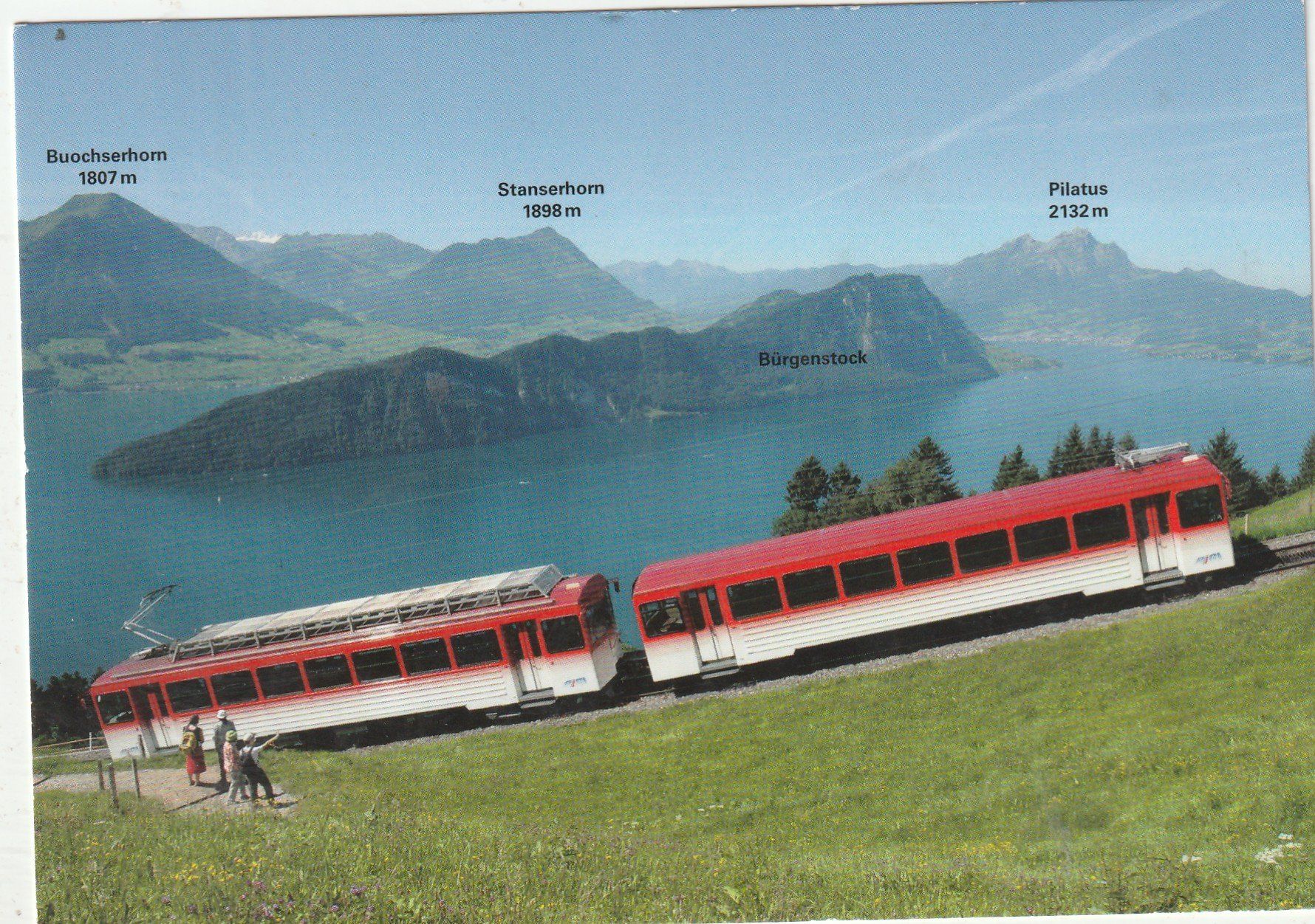 Cartoline postali: Rigi Bahn – Usato da Lumbrein venduto da made02