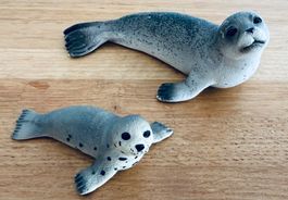 SCHLEICH - Seehund Familie 14702 14802