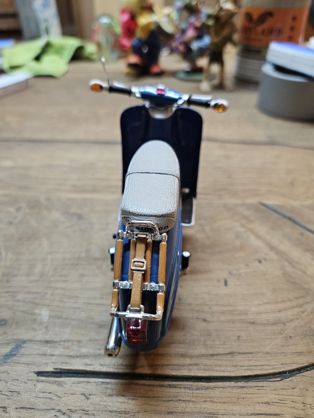 Schuco Kit di modellismo & Modellini statici: Simson Schwalbe 1:10 Roller Modell Blau (D) – Usato da Rorschach venduto da TimelessTrading 3