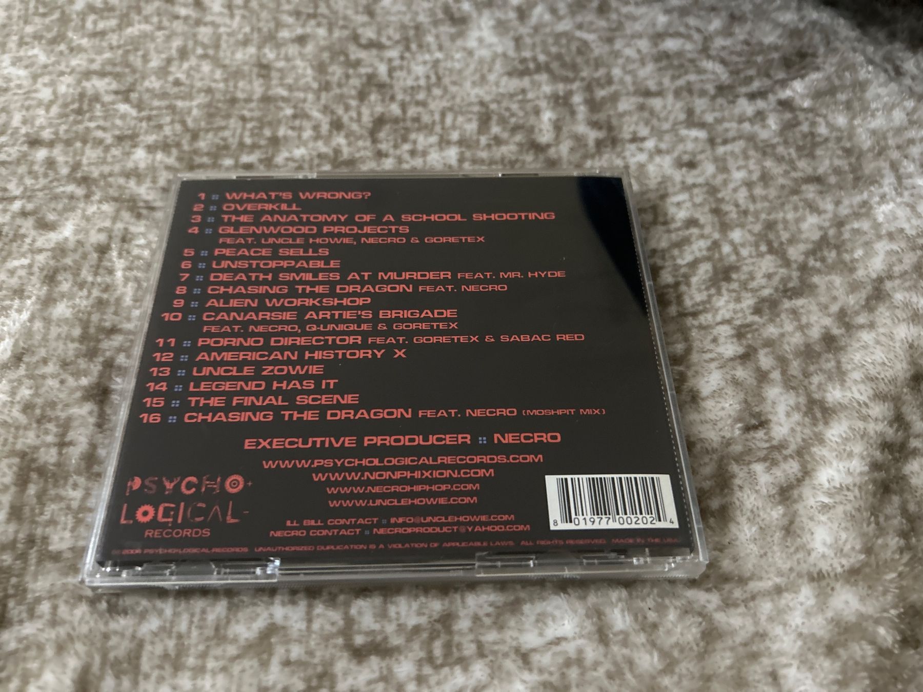 CD: Ill Bill - What's Wrong With Bill? CD – Usato da Thalwil venduto da eng_yys6 1