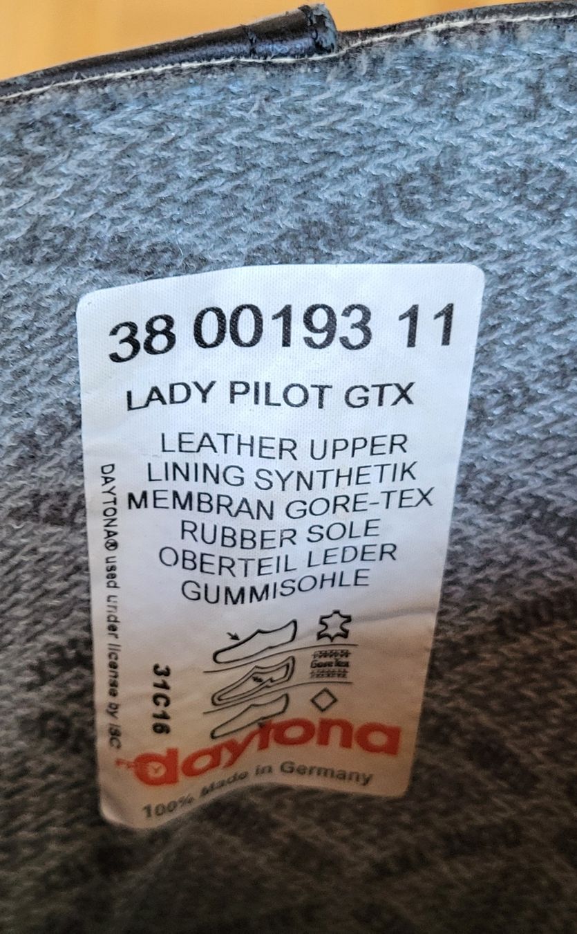 Scarpe da donna: Daytona Lady Pilot Stiefel – Nuovo (secondo la descrizione) da Wohlen AG venduto da Evexyz 1