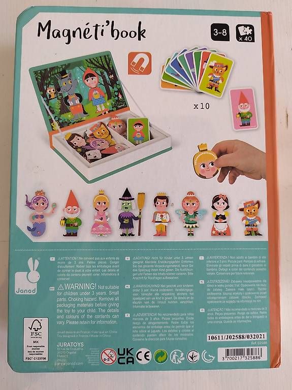 Janod Giochi: Junod jeu magnetic – Usato da Veyrier venduto da cec_2xq6 1