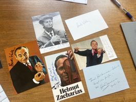 Verschiedene Autogramme 261