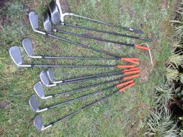 Wilson ProStaff Golfschläger Set 11 Teilig Griffe defekt