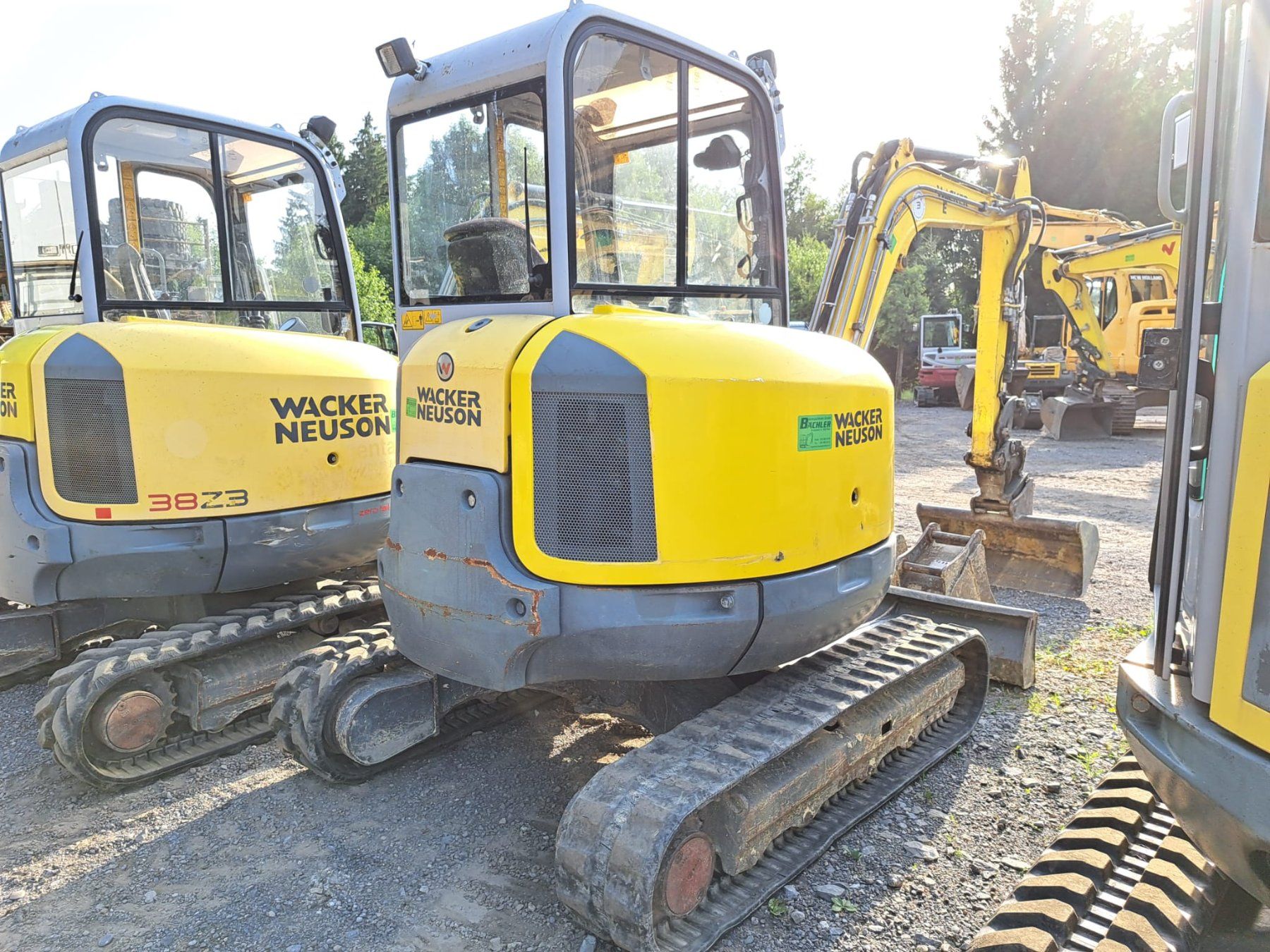 Wacker Neuson Escavatori: Raupenbagger Wacker Neuson EZ38 – Usato da Rain venduto da Bob1000 2