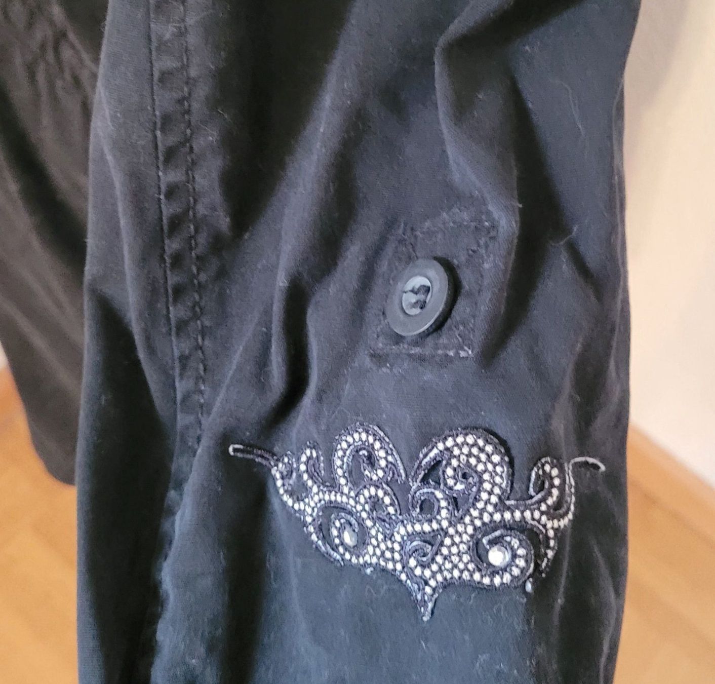 Manteaux: Tolle Long Jacke / Mantel Gr. 38 Schwarz – D'occasion à Füllinsdorf par Sunnebliemli7 4