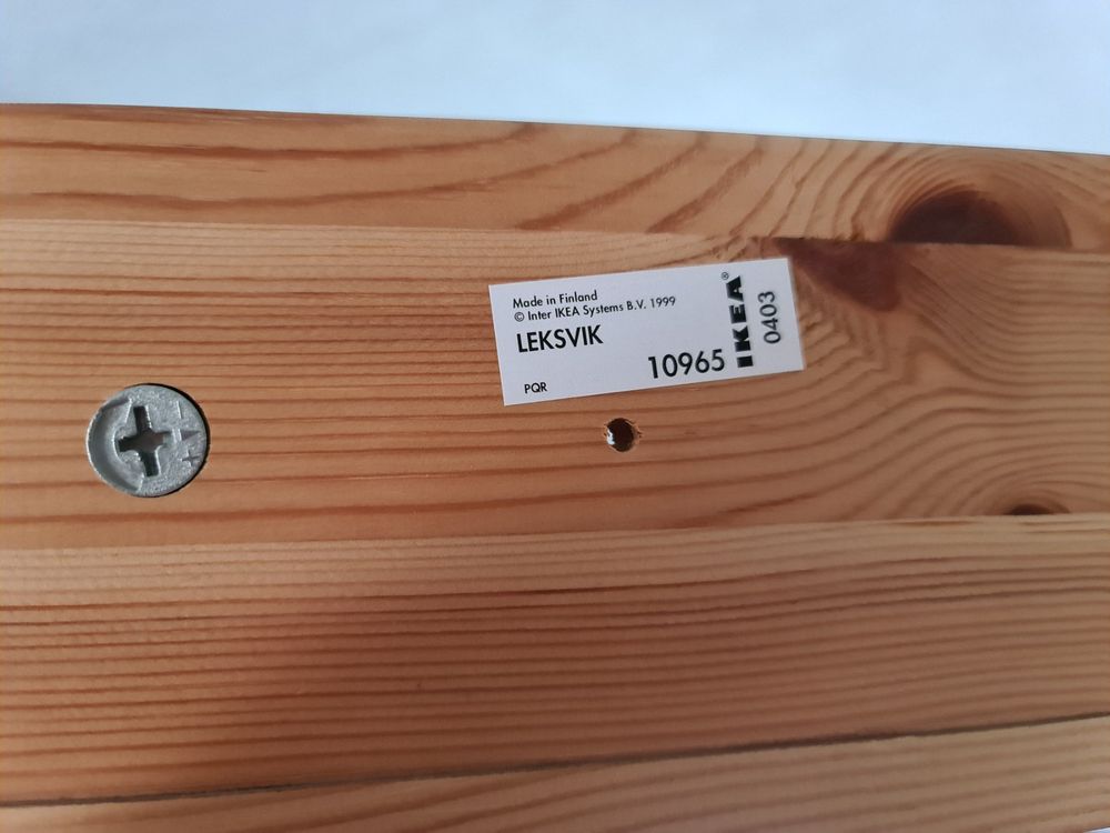 IKEA Bücherregal Leksvik, Massivholz (Gebraucht) in Luzern für CHF 3 ...