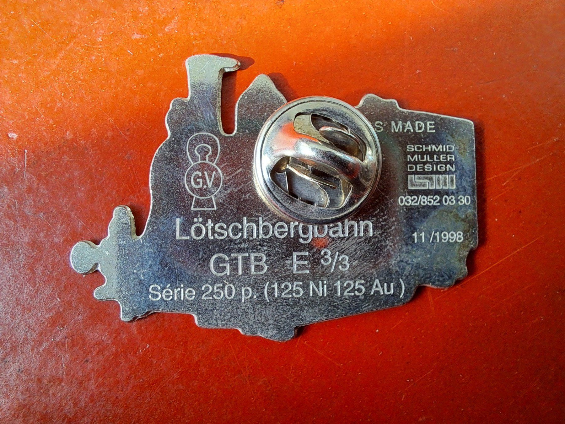 Spille & Fermagli: Verkaufe, BLS Pin Limitierte Auflage – Nuovo e nell'imballaggio originale da Spiez venduto da Pistach99 2