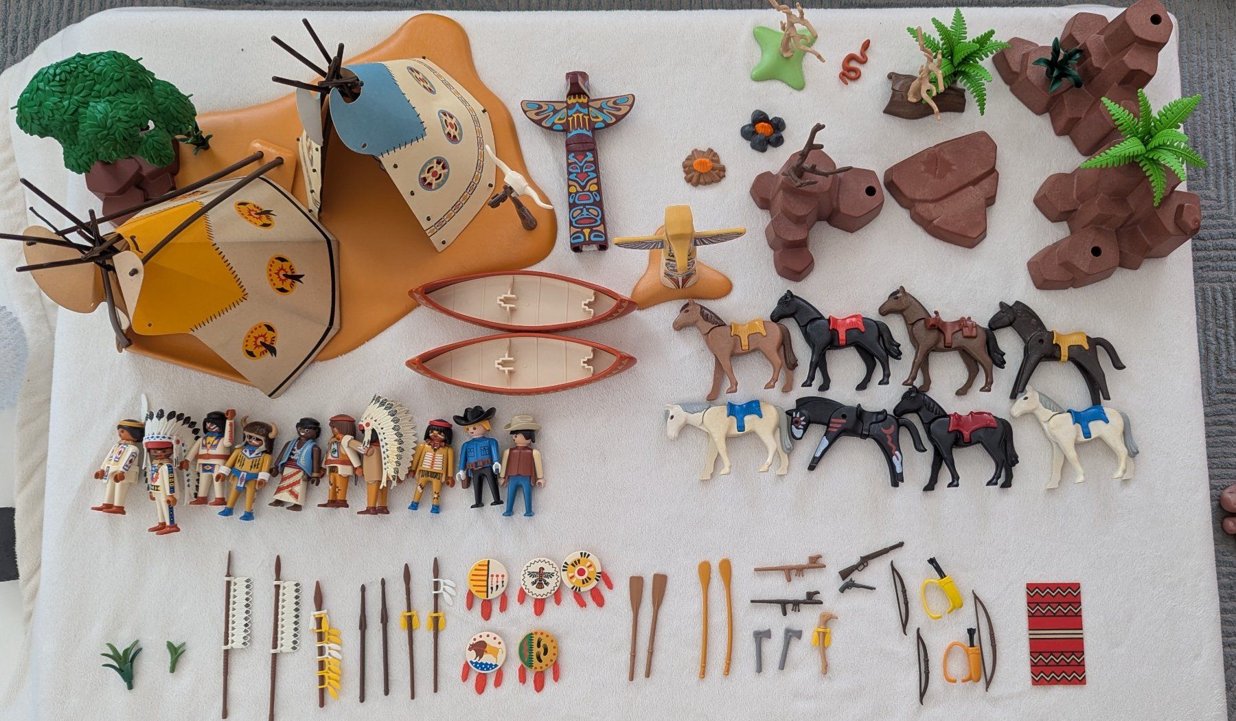 Playmobil Spielzeuge: Playmobil Wild West Indianer Set – Gebraucht aus Root von wawwa71