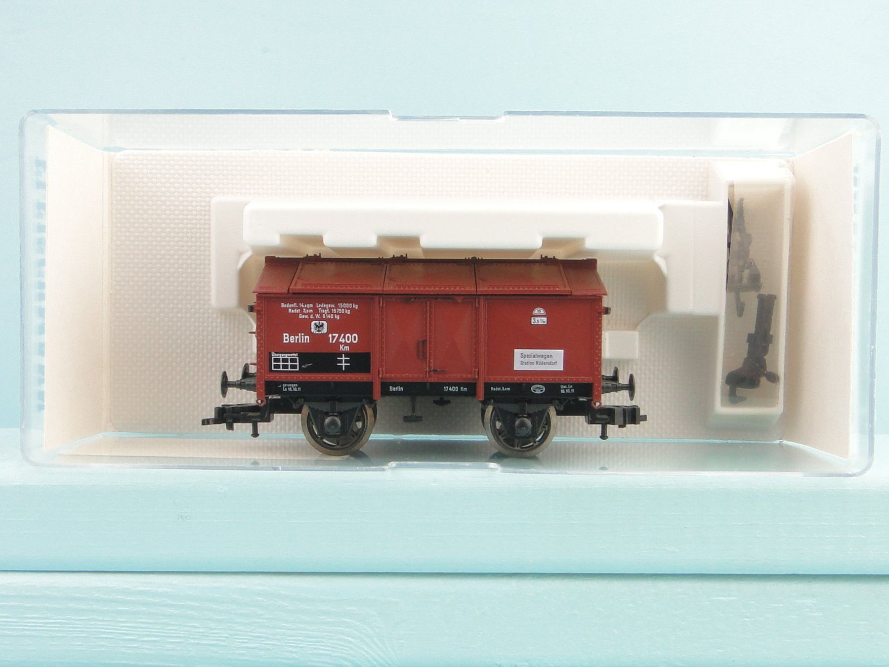 Fleischmann Modellini di ferrovie: Fleischmann 5843 Klappdeckelwagen Berlin, NEU – Usato da Bülach venduto da cann11 1