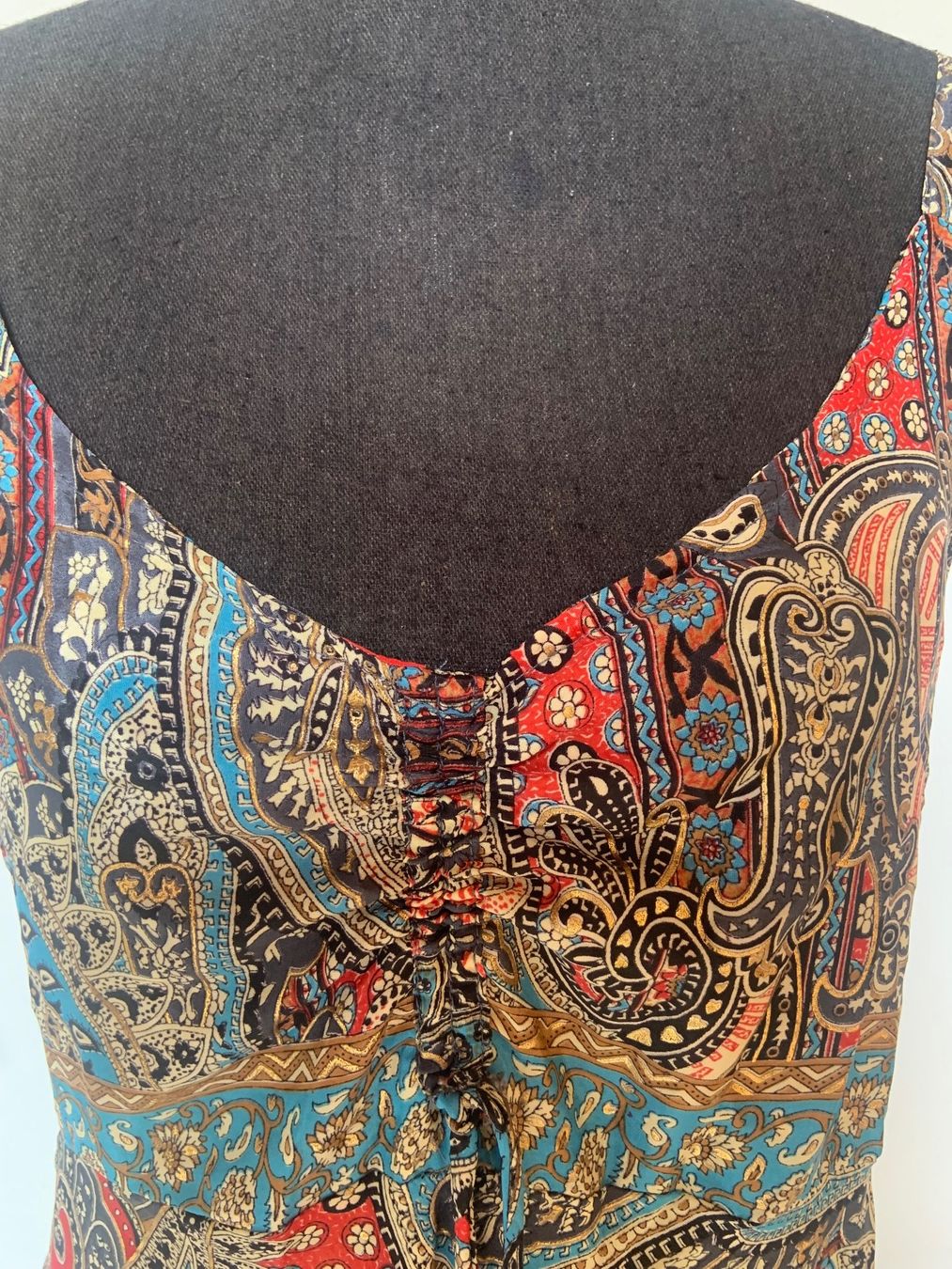 Vestiti: Boho Maxi Trägerkleid aus Seide – Nuovo (secondo la descrizione) da Sigriswil venduto da ck56 3