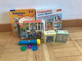 Diverse Spielesammlung: Puzzle, Spiel & mehr, ab 4 Jahren