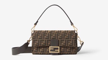 2026 Fendi Baguette Monogram ALMOST NEW